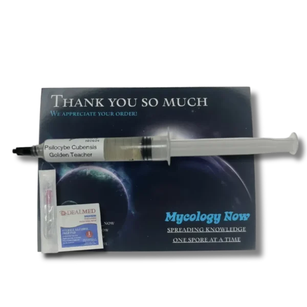 Buy Golden Teacher Psilocybe Liquid Culture (10ml) – 6 Pack UK - Image 2