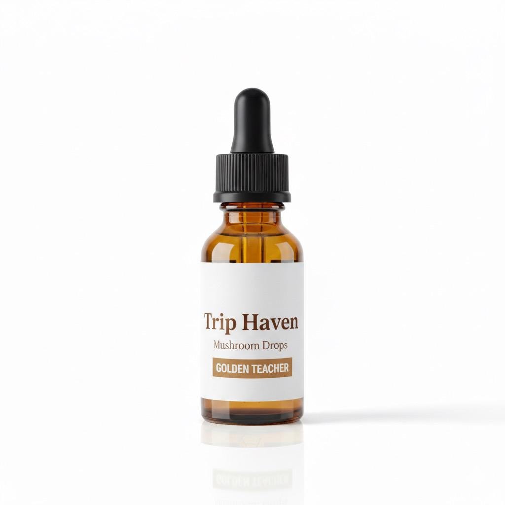 Golden Teacher Trip Haven Mushroom Drops